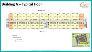 Cheer Residences - Building G Typical Floor Plan