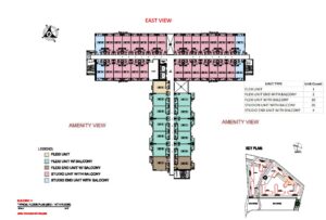 Lane Residences - Tower G and H Typical Floor Plan