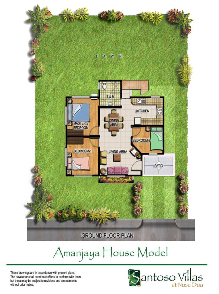 Nusa Dua Farm Estate Amanjaya Floor Plan