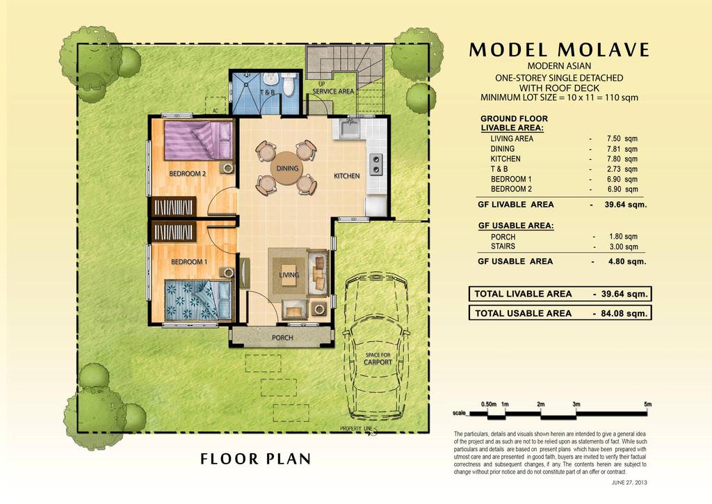 Nusa Dua Farm Estate Molave Asian Floor Plan