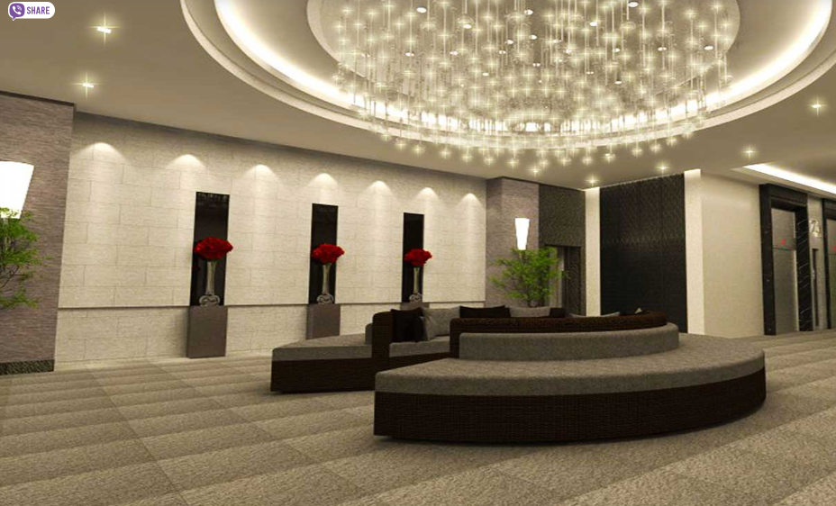 Fame Residences - Lobby 1, Artist's Perspective