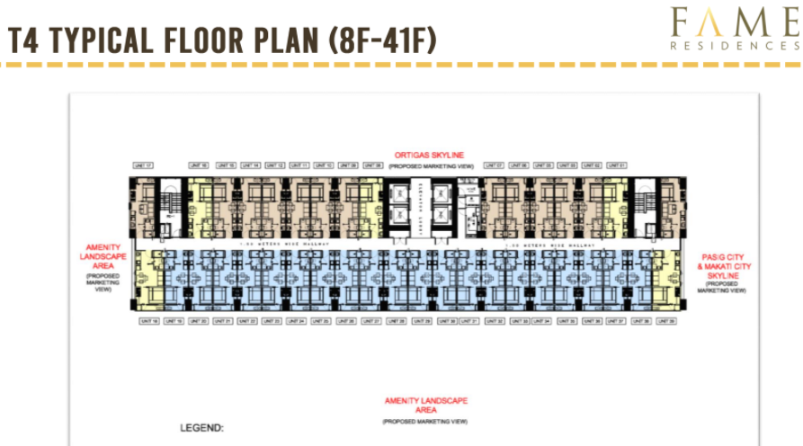 Fame Residences - T4 Floor Plan