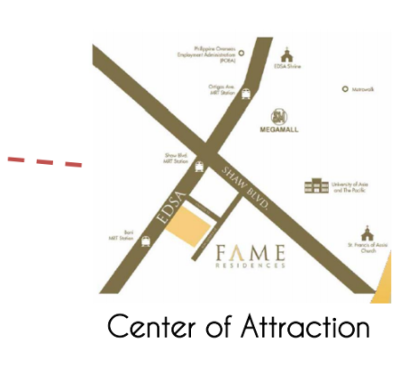 Fame Residences Location