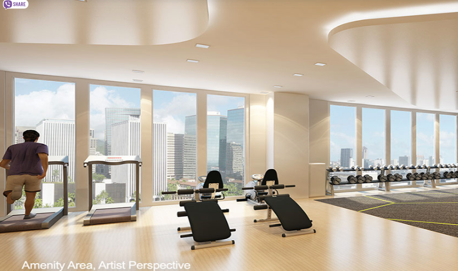 Green Residences - Fitness Gym, Artist's Perspective