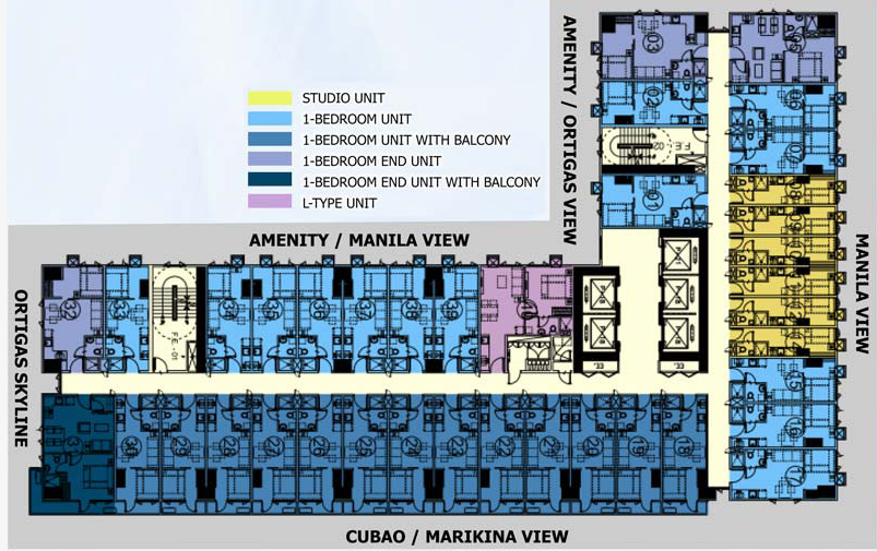 Mezza 2 Residences Floor Layout