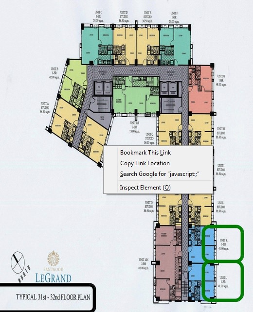 Eastwood LeGrand Typical Floor Plan