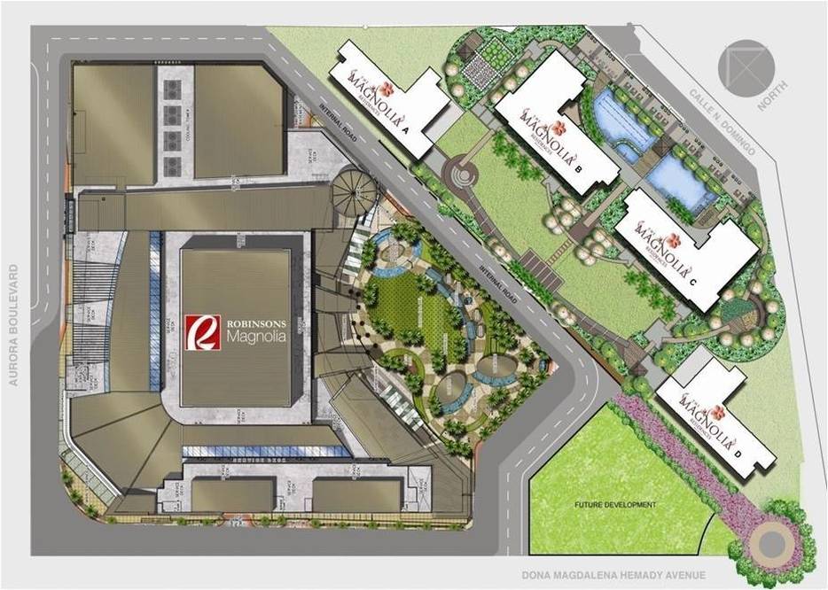 The Magnolia Residences Site Development Plan