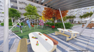 Charm Residences Play Area, Artist's Perspective