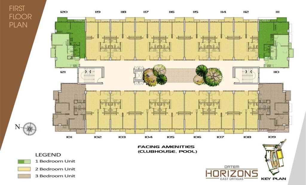 Datem Horizons East Ortigas - Floor Plan 1