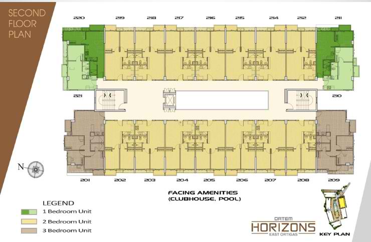 Datem Horizons East Ortigas - Floor Plan 2