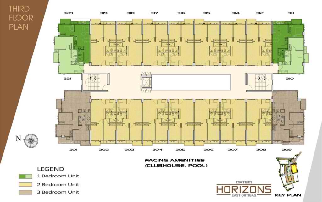 Datem Horizons East Ortigas - Floor Plan 3