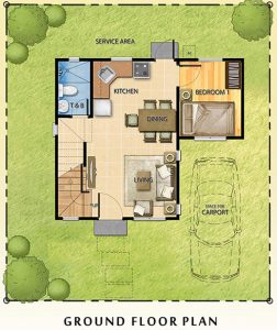 Claremont Iris Ground Floor Plan