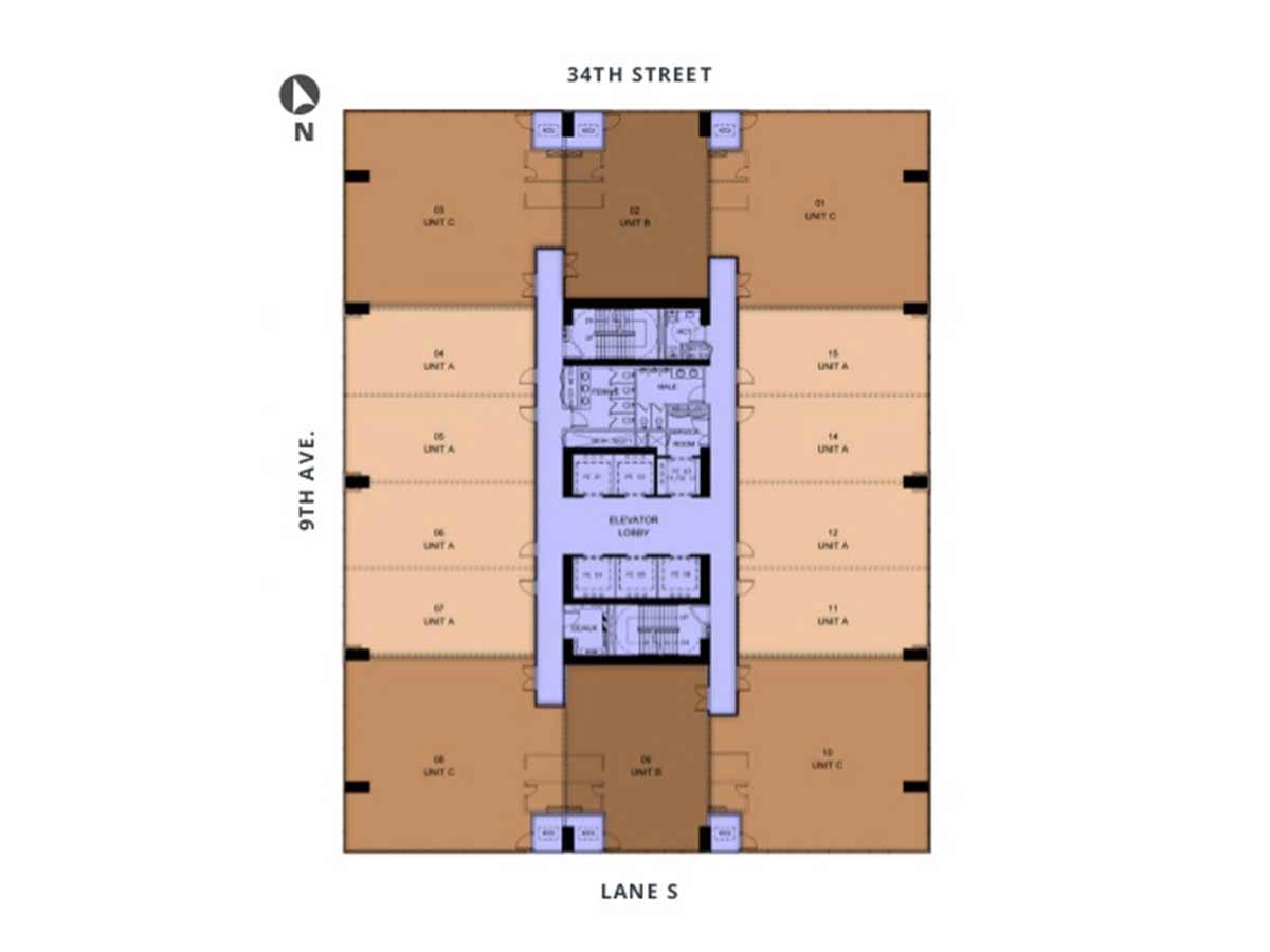 Capital House Typical Floor Plan