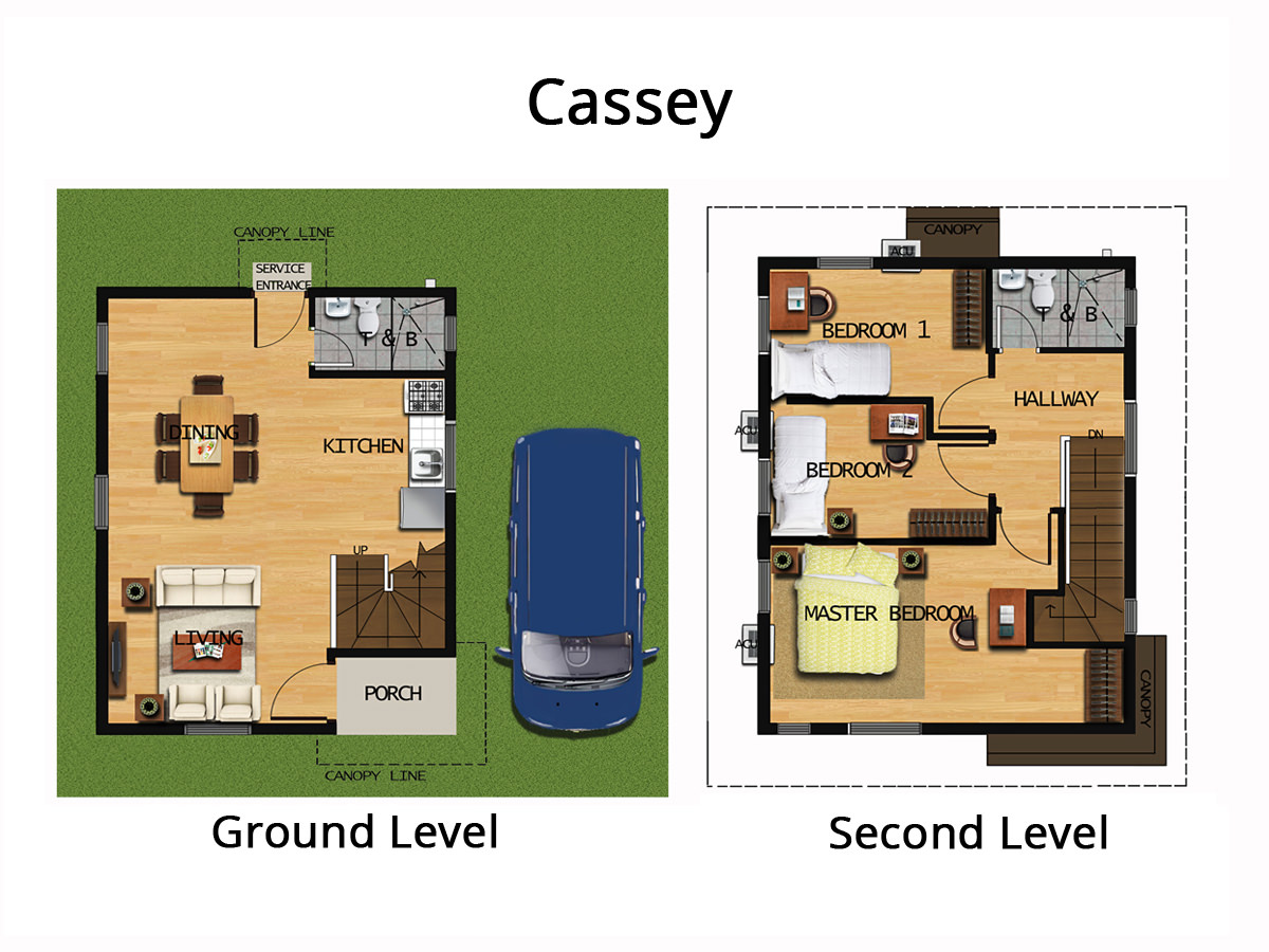 Avida Southfield Settings Nuvali Cassey Floor Plan