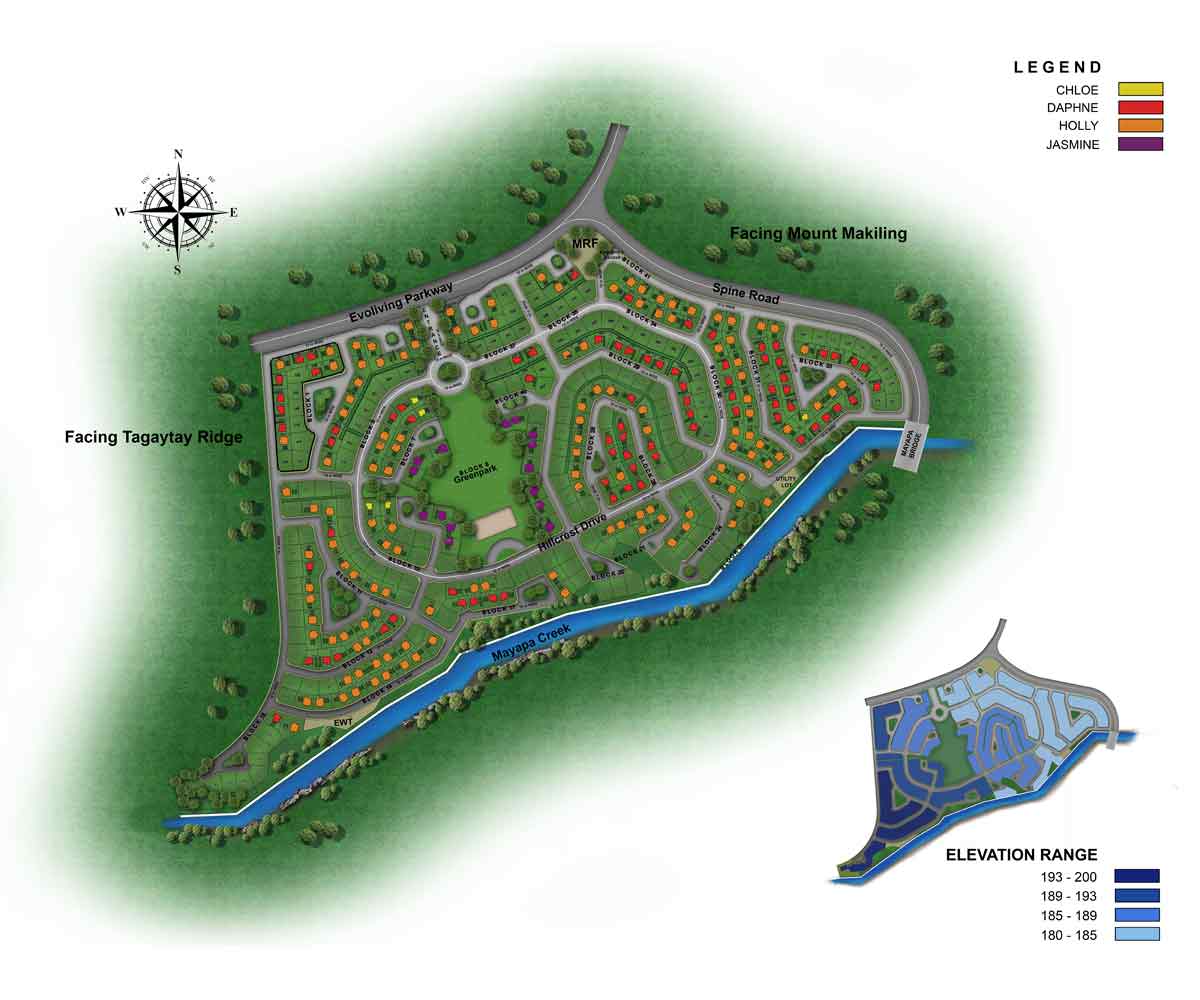 Hillcrest Estates Nuvali Site Development Plan