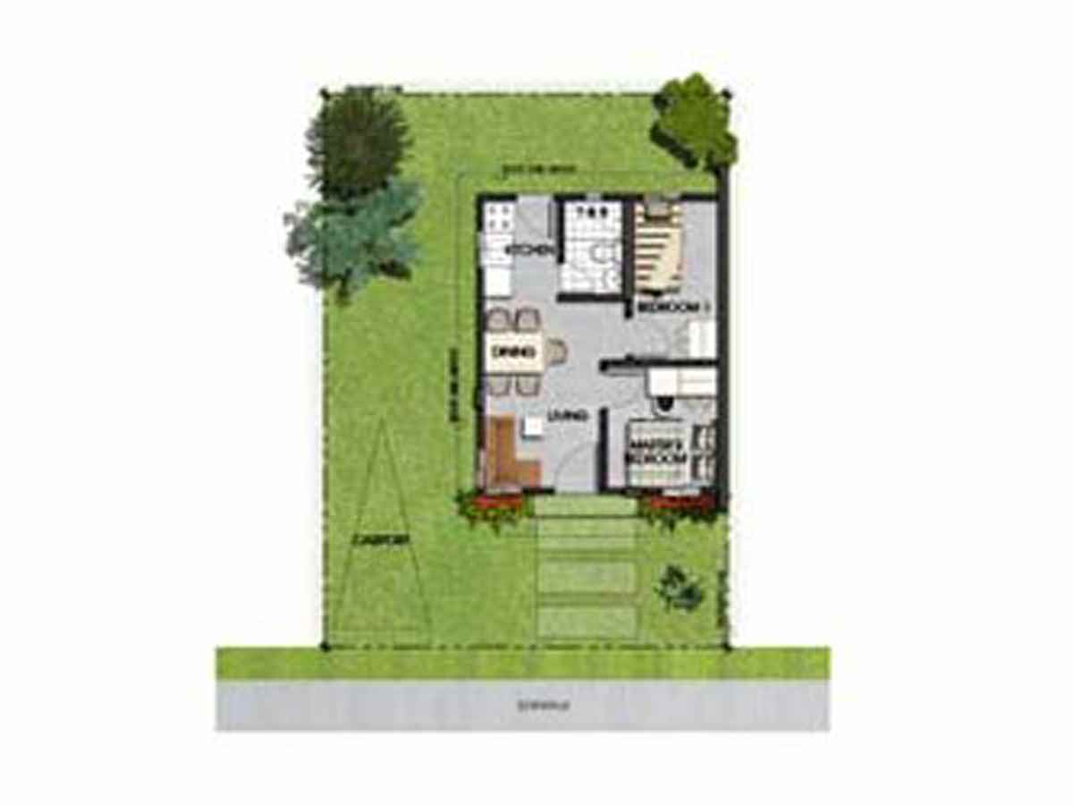 Avida Village Cerise Nuvali Bernice Floor Plan