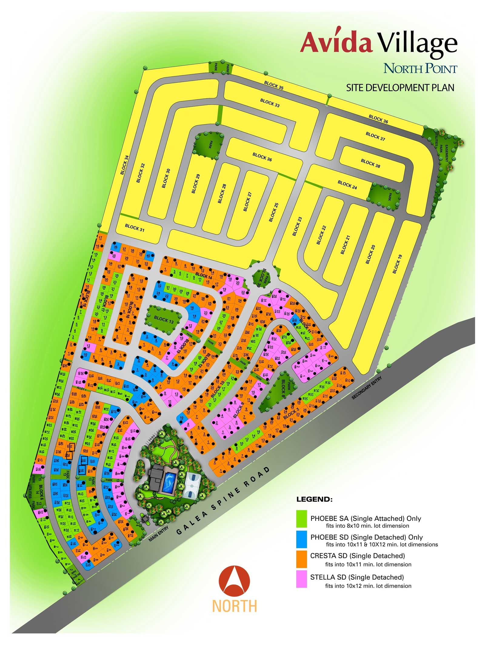 Avida Village North Point Site Development Plan