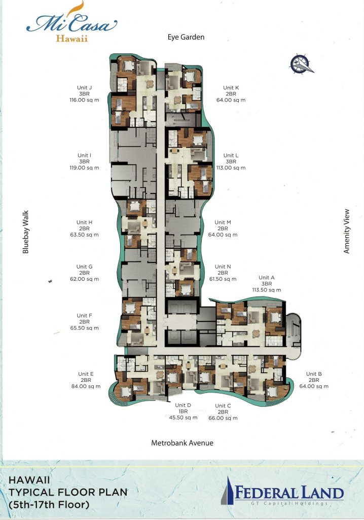 Mi Casa Typical Floor Plan