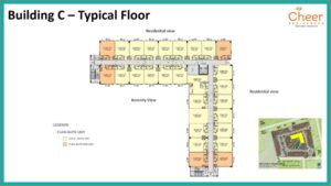Cheer Residences - Building C Typical Floor Plan