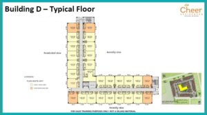 Cheer Residences - Building D Typical Floor Plan