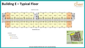 Cheer Residences - Building E Typical Floor Plan