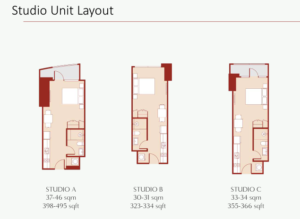 Empress at Capitol Commons - Floor Layout 1