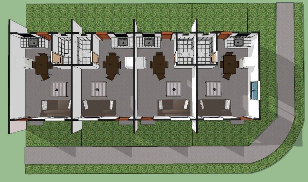 Stonewell Sto. Tomas Batangas Rowhouse Model Bungalow Floor Plan Layout