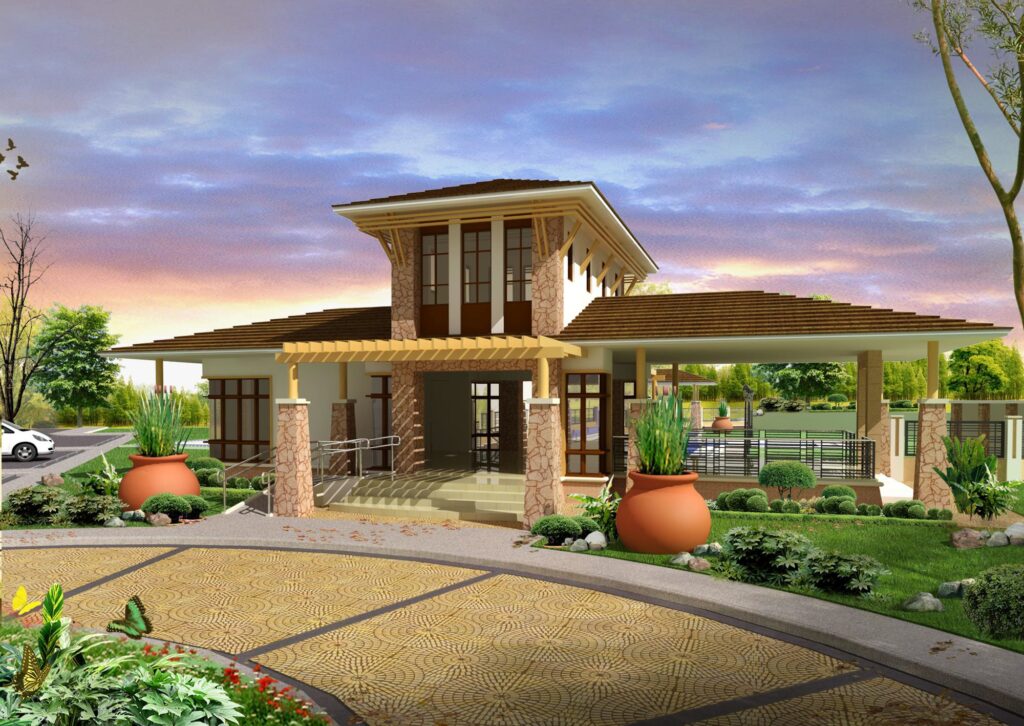 Forbes Estates Lipa Village Clubhouse Perspective