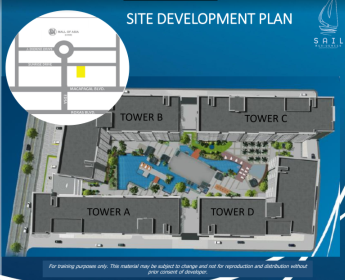 Sail Residences Site Development Plan