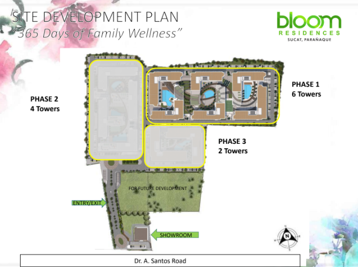Bloom Residences Site Development Plan