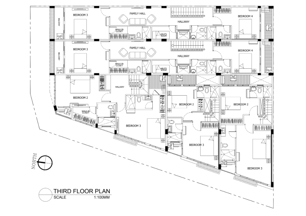 Buenconsejo Third Floor Plan