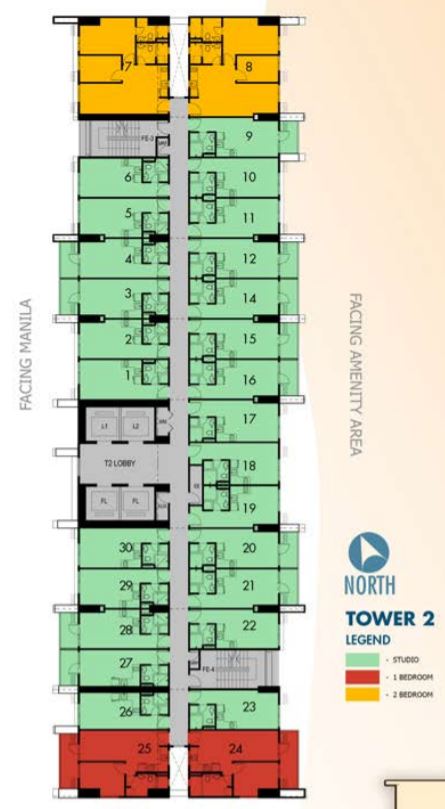 The Silk Residences - Tower 2 Floor Plan