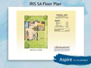The Tropics 4 - Iris-Single Attached Floor Plan