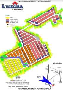 Lumina Tanauan Site Development Plan