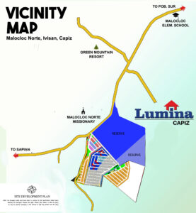 Lumina Capiz Vicinity Map