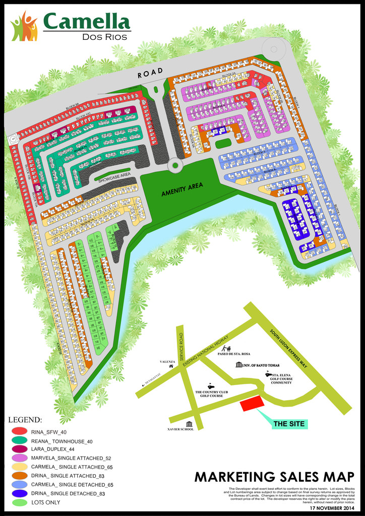 Camella Dos Rios Overview Site Development Plan