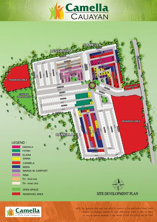 Camella Cauayan Isabela Site Development Plan