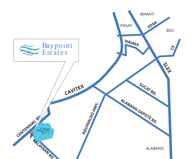 Baypoint Estates Vicinity Map