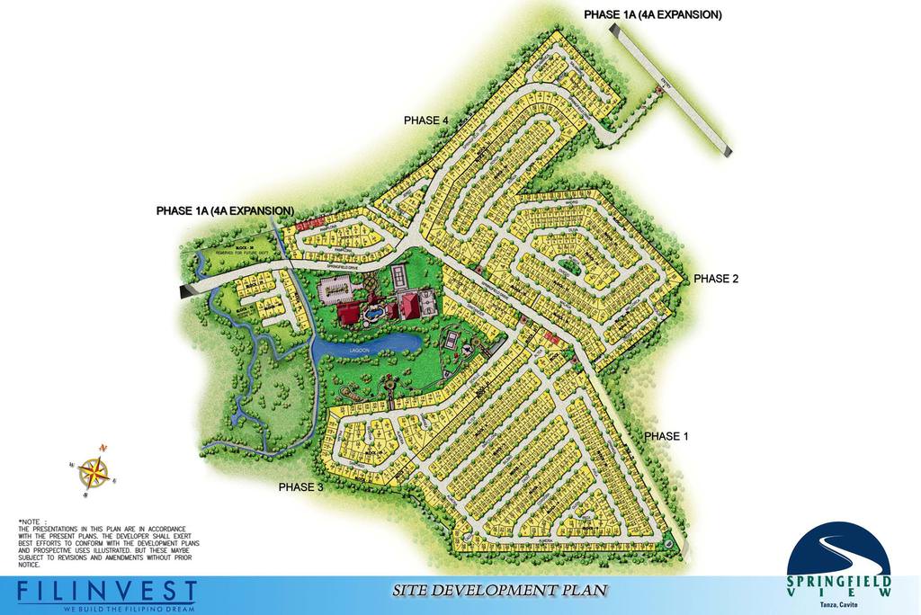 Springfield View Site Development Plan